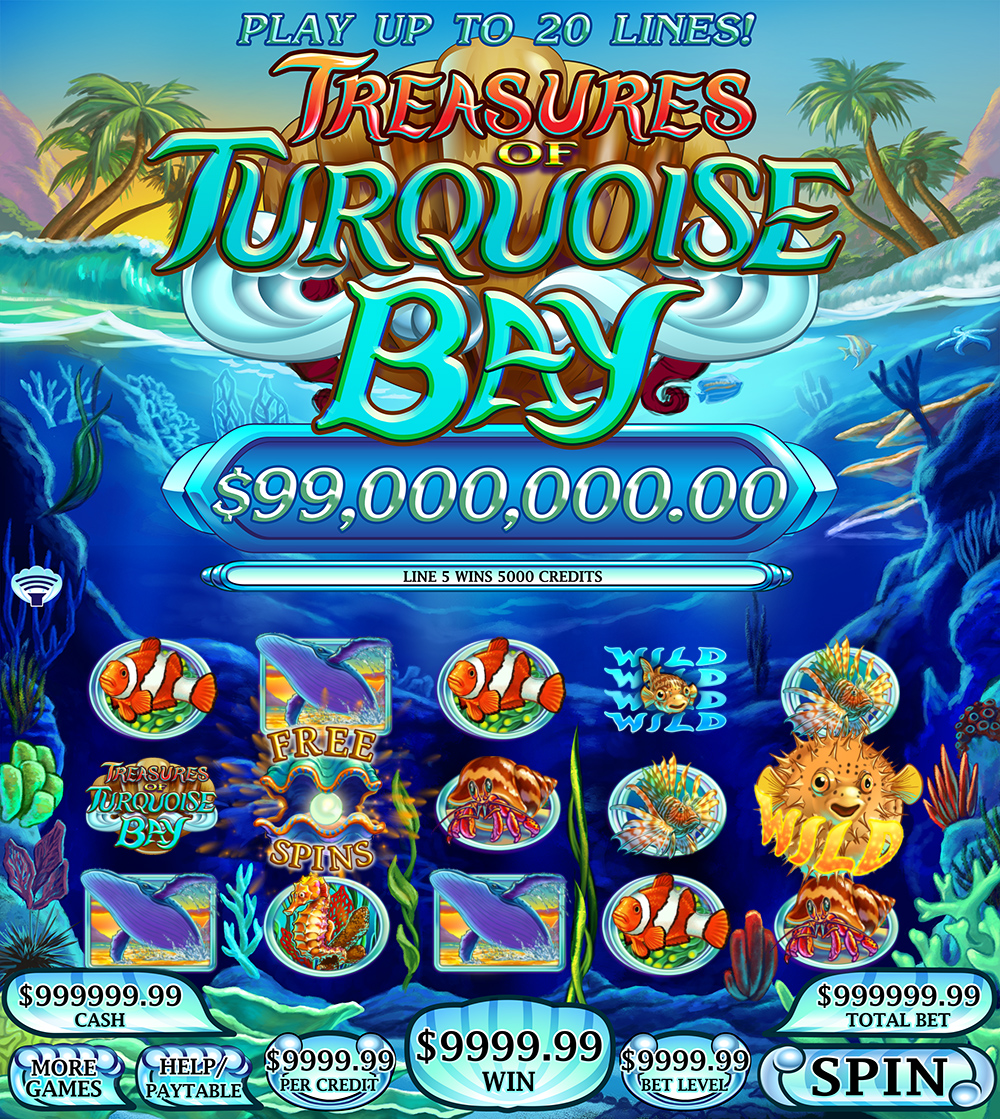 Treasures Of Turquoise Bay, Full Layout Design