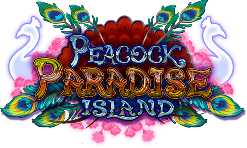 Peacock Paradise Island Logo