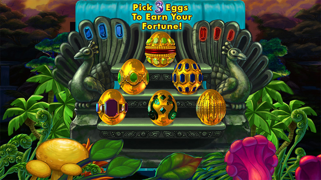 Peacock Paradise Island, Egg Idol Bonus