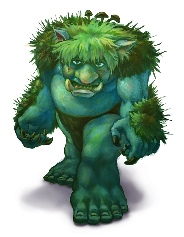 Troll Concept Illustration Troll Concept Illustration
