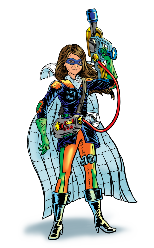Ostamy Girl superhero, Krohn's Disease, Ostamy Girl