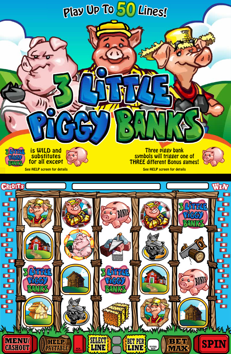 3 Lil' Piggy Banks