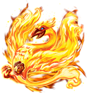SYM_AA_PhoenixYlw Triple Wealth Phoenix Symbol